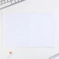 Тетрадь в клетку, 12 листов, А5, на скрепке, блок №1 &laquo;Градиент&raquo;МИКС