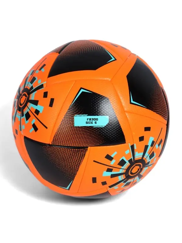 Футбольный мяч Minsa FB300 HYBRID, гибридная сшивка, 24 панели, размер 5