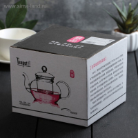 Чайник заварочный со стеклянным ситом &laquo;Грин&raquo;, 700 мл