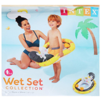 Круг для плавания &laquo;Зверюшки&raquo;, с сиденьем, от 3-4 лет, цвет МИКС, 59570NP INTEX