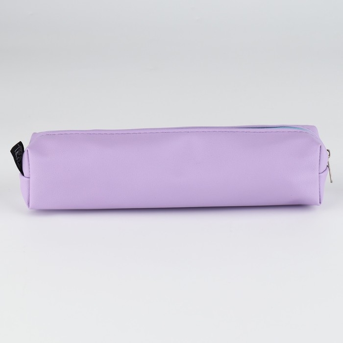 Пенал школьный из искусственной кожи «1 сентября: Сиреневый» , 19 х 8 х 3 см Пенал школьный из искусственной кожи «1 сентября: Сиреневый» , 19 х 8 х 3 см