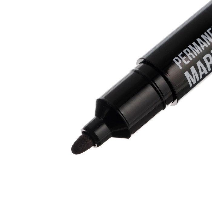 Маркер перманентный 2.0 мм Berlingo чёрный