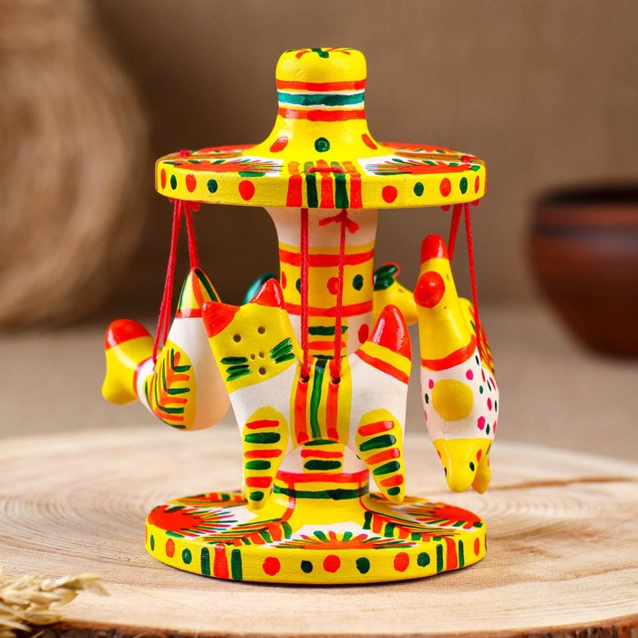 Филимоновская игрушка &laquo;Карусель&raquo;