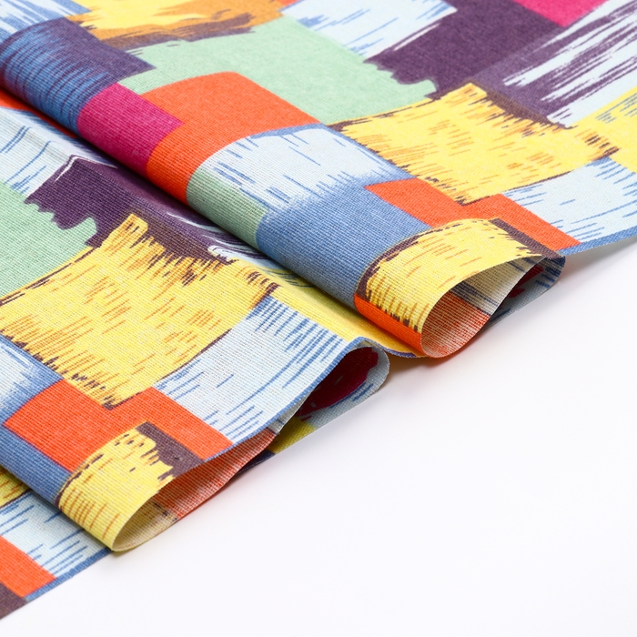 Лоскут для рукоделия, х/б, лоскутный рисунок, 100 &times; 50 см