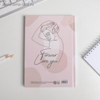 Ежедневник в твердой обложке Follow your heart А5, 80 листов