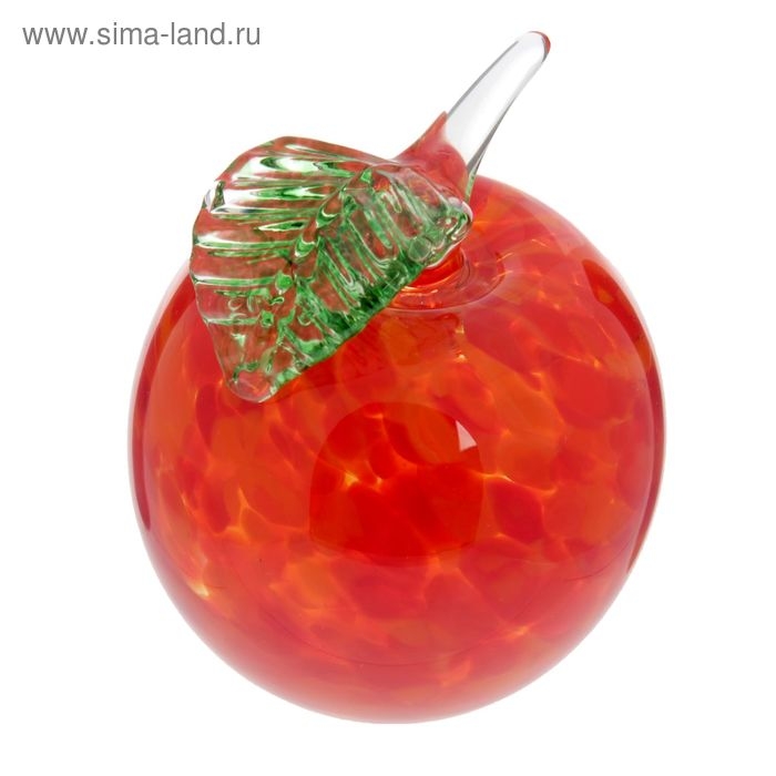 Сувенир "Яблоко красное" h 90 мм