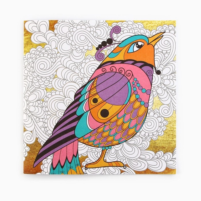 Раскраска - антистресс &laquo;Полёт фантазий&raquo;, 20 стр.