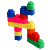 Конструктор &laquo;Мягкие кирпичики мини&raquo;, 12 деталей