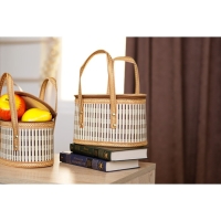 Корзина для хранения Доляна Nature, 24&times;14,5&times;14,5 см, бамбук