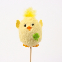 Пасхальный декор на палочке &laquo;Цыпленок&raquo;, 5,5 &times; 7,5 &times; 33 см