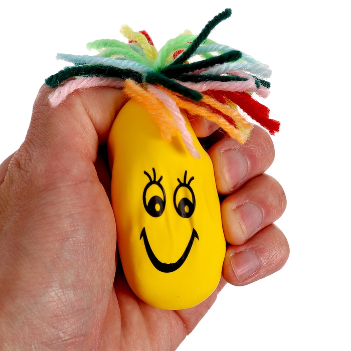 Новый год! Антистресс сквиш мялка &laquo;Улыбашка&raquo; змея, с мукой, в шоубоксе