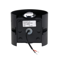 Светильник фасадный &laquo;Полусфера&raquo;, FSD-074, 2 Вт, 4000К, 1 луч, IP65, 220 В, пластик, черный   1008420