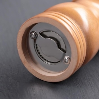 Мельница для специй Доляна, 13,5&times;4,5 см, металлический механизм, цвет бежевый