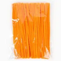 Синельная проволока, набор 100 шт, оранжевый, 30 см