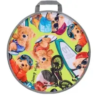 Ледянка мягкая Bear, круглая, цвет МИКС