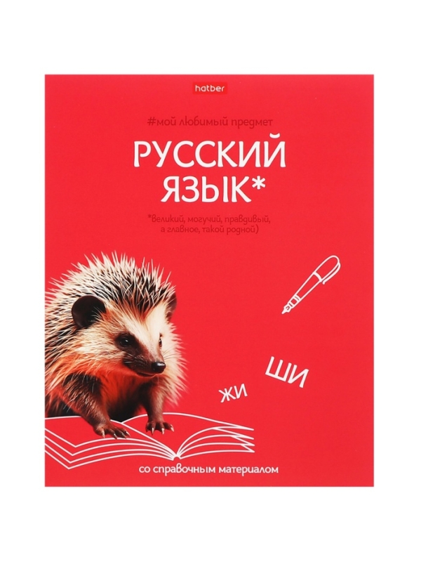 Комплект предметных тетрадей 48 листов, 12 предметов Hatber &laquo;Мой любимый предмет&raquo;, обложка мелованный картон, ламинация Soft-touch, с интерактивным сп...