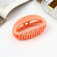 Крабик для волос &laquo;Леона&raquo;, овал классика матовый, 8.5 см, МИКС