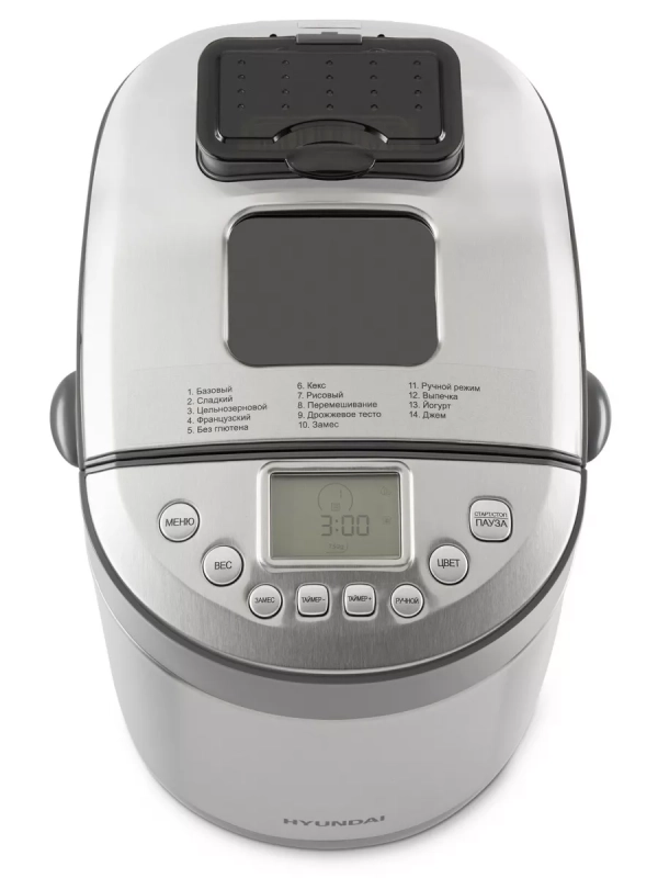 Хлебопечь HYBM-4082 550Вт серый