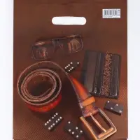 Пакет подарочный &laquo;Домино&raquo; полиэтиленовый с вырубной ручкой, 30&times;40 см, 30 мкм