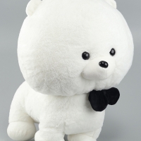 Мягкая игрушка &laquo;Собака в бабочке&raquo;, 60 см, цвет белый