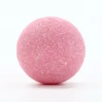 Бомбочка для ванны, 120 г, аромат клубники, КЛАДОВАЯ КРАСОТЫ