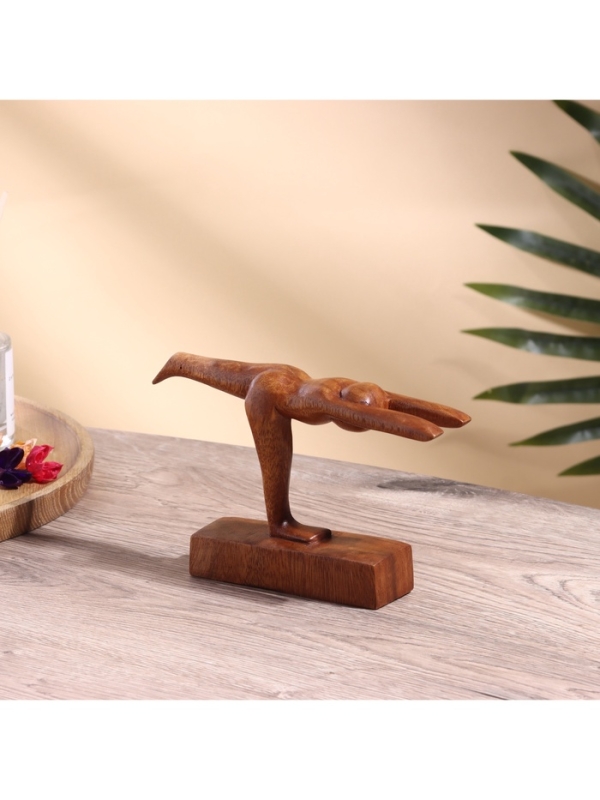 Сувенир "Растяжка" дерево суар, 12х4х12 см