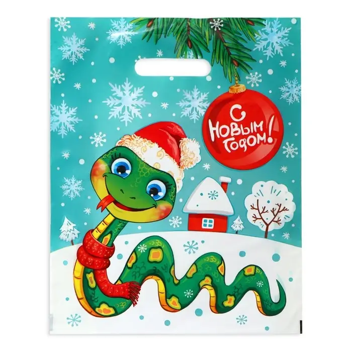 Пакет &laquo;Хвостатик&raquo;, полиэтиленовый с вырубной ручкой, 30&times;40 см