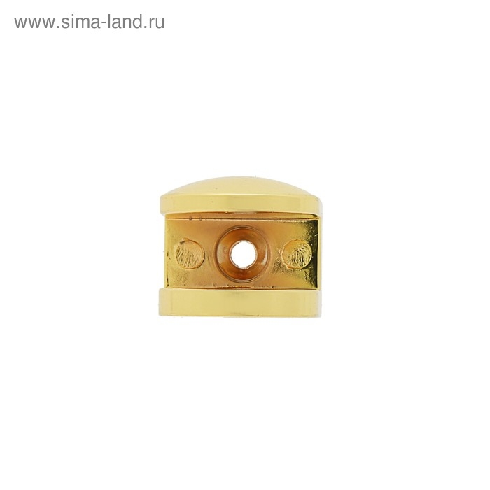 Полкодержатель P110GP, 22х23х20 мм, 4 шт в наборе, цвет золото