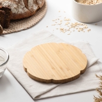 Менажница Доляна &laquo;Соты&raquo;, 19&times;19&times;1,3 см, бамбук