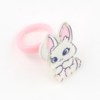 Кольцо крутящиеся детское  "Самой милой", зайка