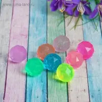 Мяч каучуковый &laquo;Кристал&raquo;, 2,5 см, цвета МИКС