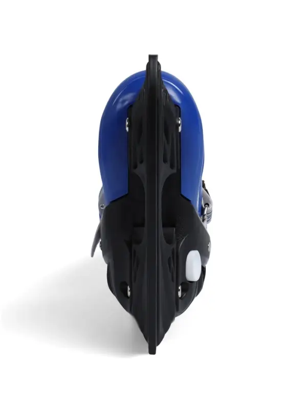 Коньки детские раздвижные BlackAqua, р. 30-33, для фитнеса, синие