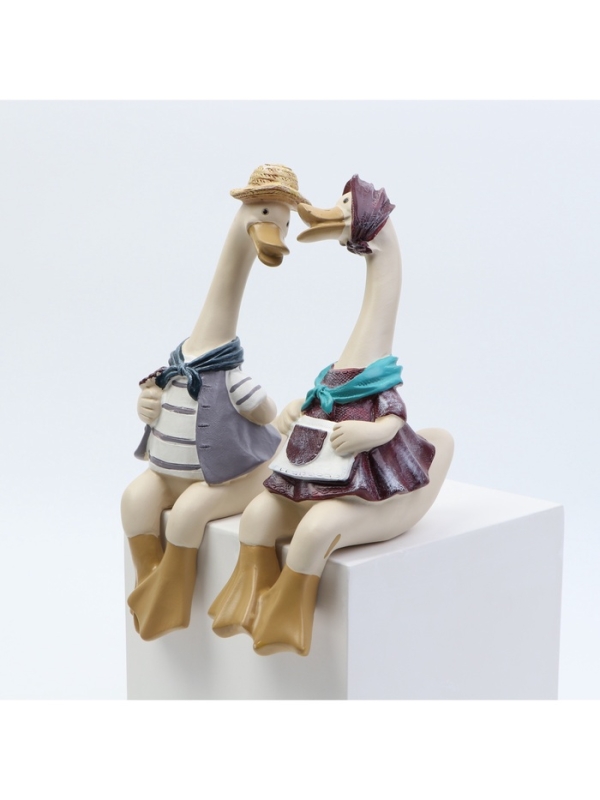 Набор фигурок "Гусь с гусыней"  2 шт