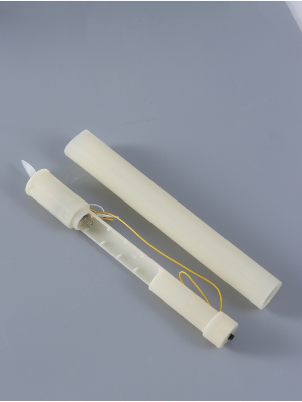 Ночник свеча "Романтика" набор 2 шт LED 3xААА 2,2х2,2х22см