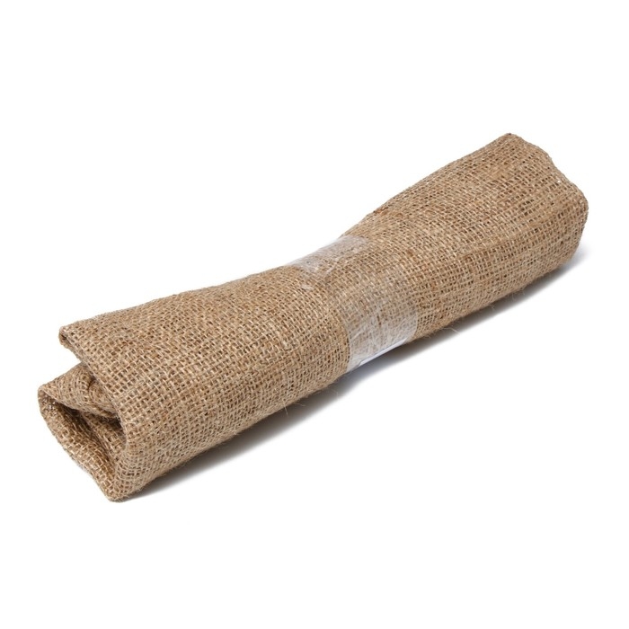 Мешок джутовый, 44 &times; 90 см, плотность 190 г/м&sup2;, плетение 34 &times; 22 нити, с завязками