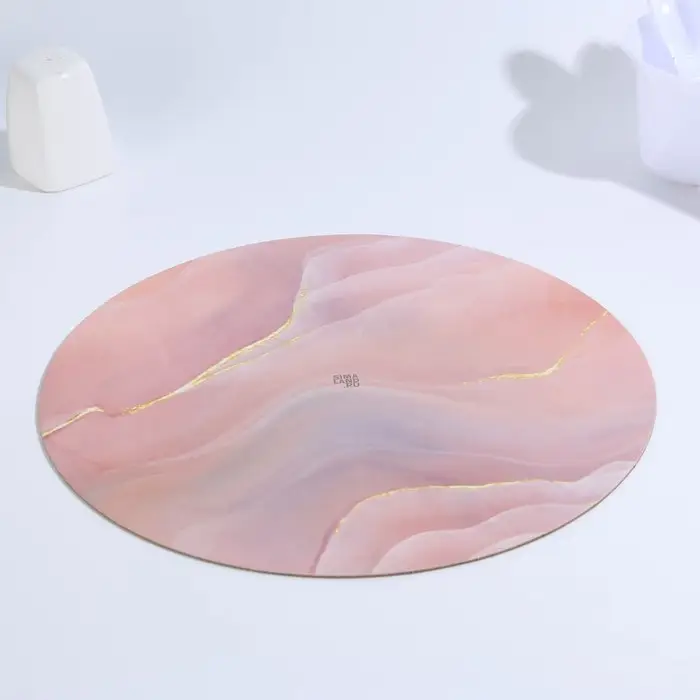 Подложка под торт усиленная, кондитерская упаковка, &laquo;Мрамор&raquo;, 26 см, 2.5 мм