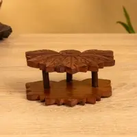 Подставка под горячее "Цветок" (набор 6 шт), 14х10х6 см, дерево шишам