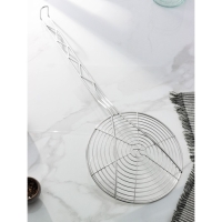 Шумовка спиральная из нержавеющей стали Доляна &laquo;Индия&raquo;, 69&times;22,5 см