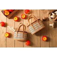 Корзина для хранения Доляна Nature, 24&times;14,5&times;14,5 см, бамбук