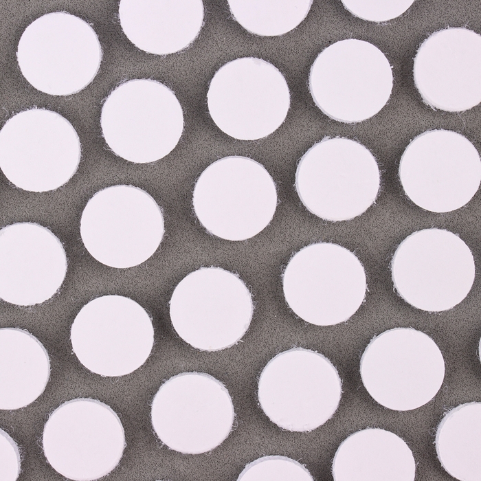 Липучка на клеевой основе &laquo;Круг&raquo;, набор 55 шт., размер 1 шт: 1,5 см