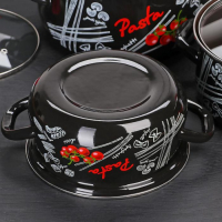 Набор эмалированных кастрюль &laquo;Болоньезе&raquo;, 3 предмета: 2 л, 3 л, 4 л, d=20,5 см, 23 см, 26 см, индукция