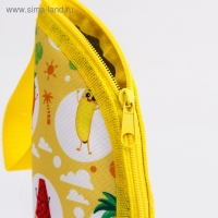 Термо-чехол для бутылочки &laquo;Фруктовая тусовка&raquo; на молнии