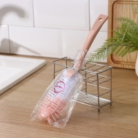 Ёршик для посуды двойной Доляна, 31&times;6 см, цвет МИКС