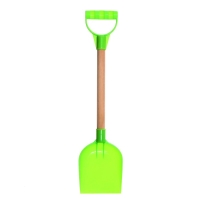 Детская лопатка с деревянной ручкой, 41 см, МИКС