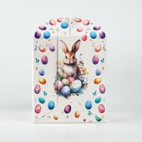 Складная коробка под торт &laquo;Пасхальный кролик&raquo;, 15 х 15 х 18 см