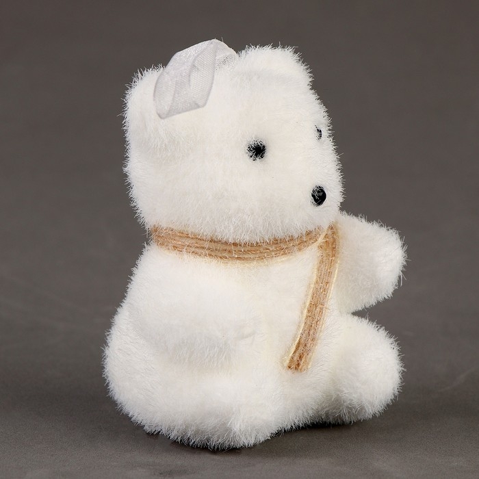 Игрушка из пенопласта &laquo;Белые мишки&raquo;, 8 см