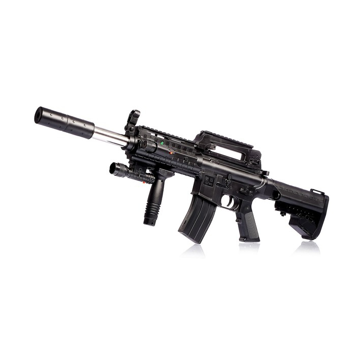 Детское оружие Автомат пневматический &laquo;М4А4&raquo;, с лазером и фонариком