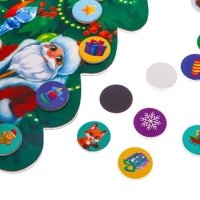 Настольная развивающая игра на новый год &laquo;Магнитная ёлка новогодняя&raquo;