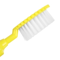 Набор расчёсок с погремушкой &laquo;Львёнок&raquo;, 2 предмета: расчёска с зубчиками + щётка