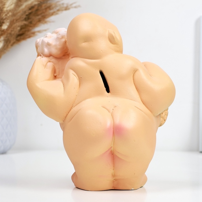 Копилка "Банщик" 12х14х19см